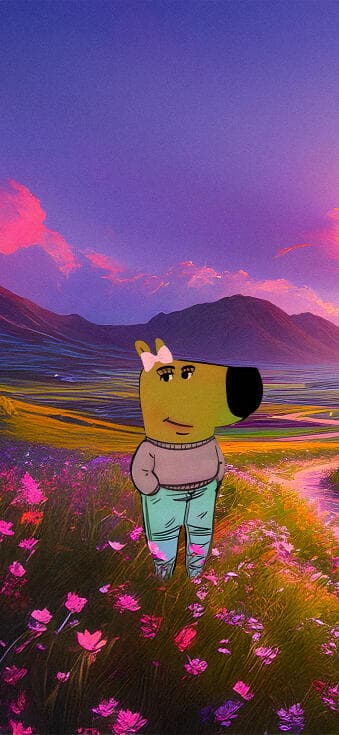 Chill guy matching wallpapers